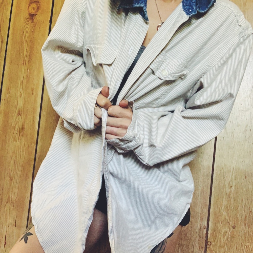 Solutions Original Large Vintage button up shirt